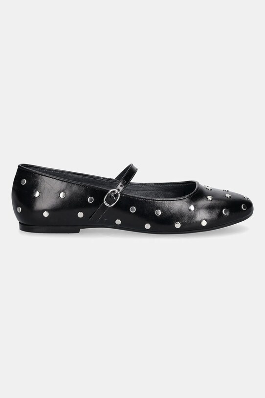 Jonak bőr balerina cipő DANAELLE CUIR 3700247 fekete SS25