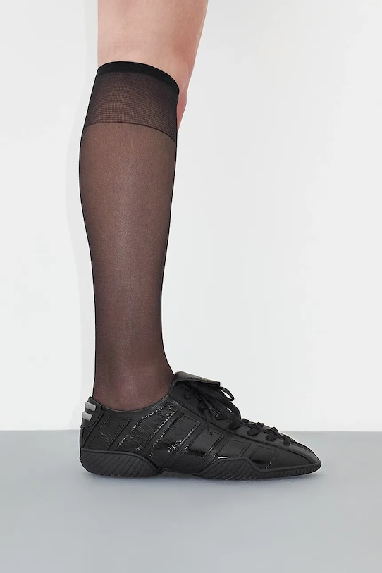 Miista sneakersy skórzane Nikoletta MI.5704 czarny SS25