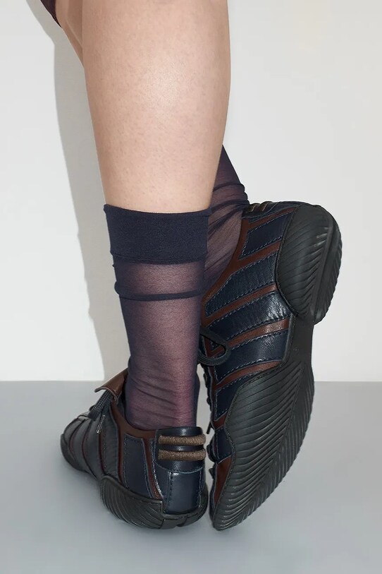 Miista sneakersy skórzane Nikoletta brązowy MI.5706