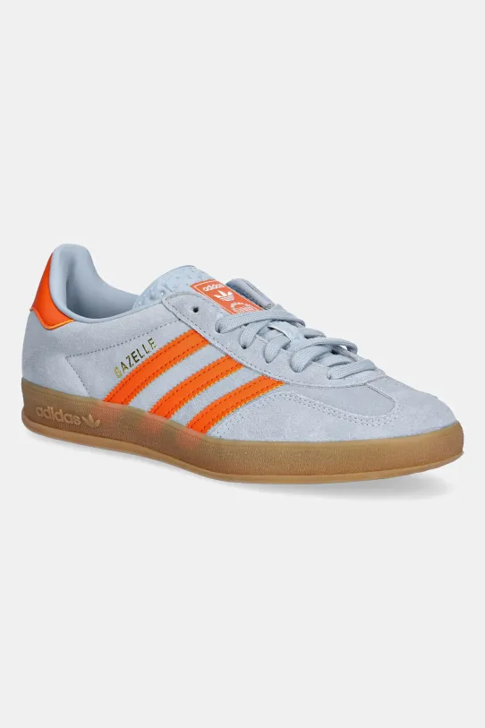 Tenisky adidas Originals Gazelle Indoor semišová koža modrá JH5405