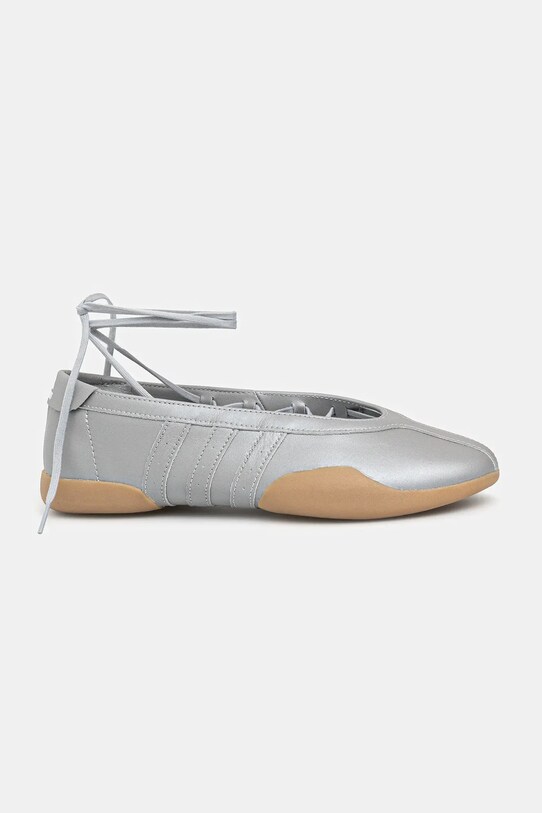 Baleríny adidas Originals Taekwondo Mei Balle JR7032 stříbrná SS25