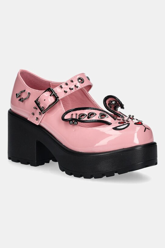 Koi Footwear czółenka Tira Pink Mary Janes Death Raver Bunny słupek różowy ND199