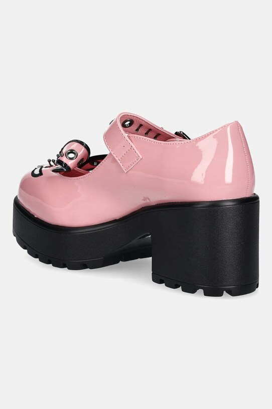 Obuwie Koi Footwear czółenka Tira Pink Mary Janes Death Raver Bunny ND199 różowy