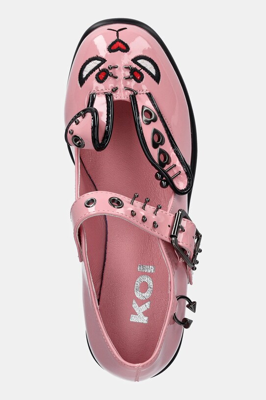 Koi Footwear czółenka Tira Pink Mary Janes Death Raver Bunny różowy ND199