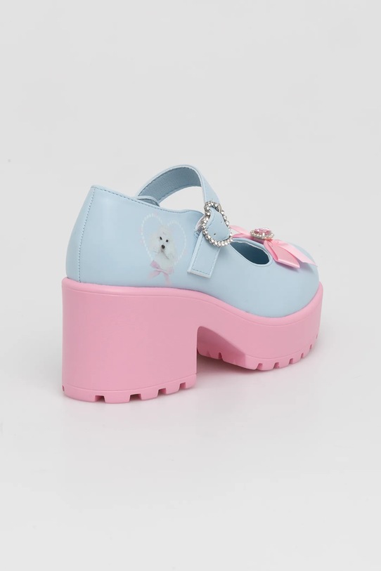 Încălțăminte Koi Footwear pumps Tira Mary Janes Poodle Princess ND74 albastru
