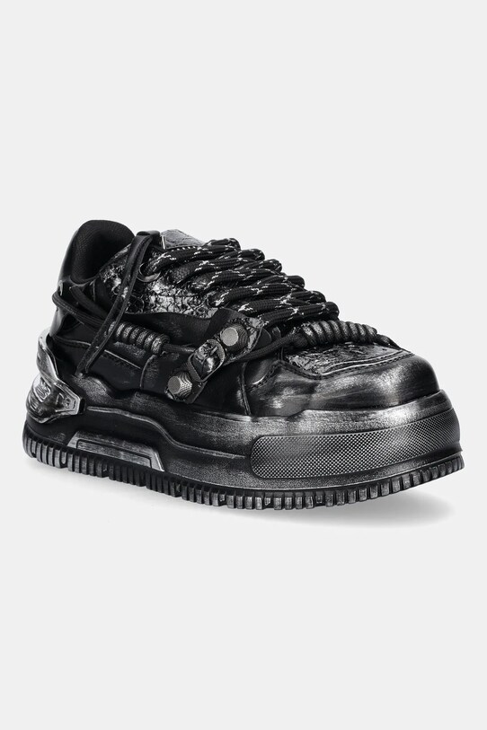 Кросівки Koi Footwear Metamorphosis Distressed Platoform синтетичний чорний TT01