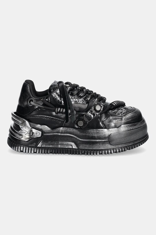 Tenisky Koi Footwear Metamorphosis Distressed Platoform TT01 čierna SS25