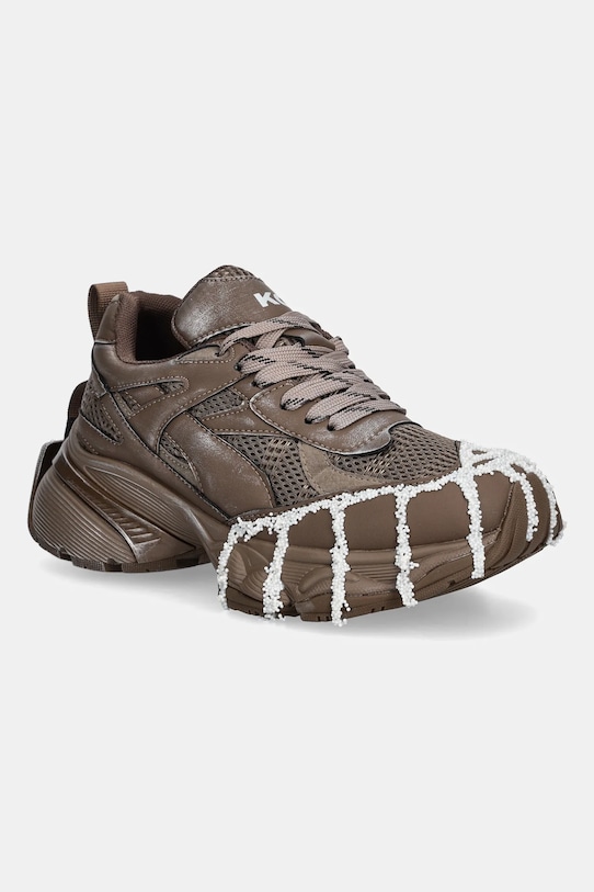 Koi Footwear sneakersy Forest Lines Mega Chunky syntetyczny brązowy LS01