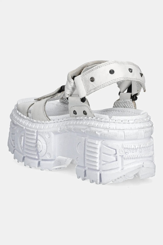 Obuwie New Rock sandały skórzane NAPA BLANCA M.BIOS120.C8 biały