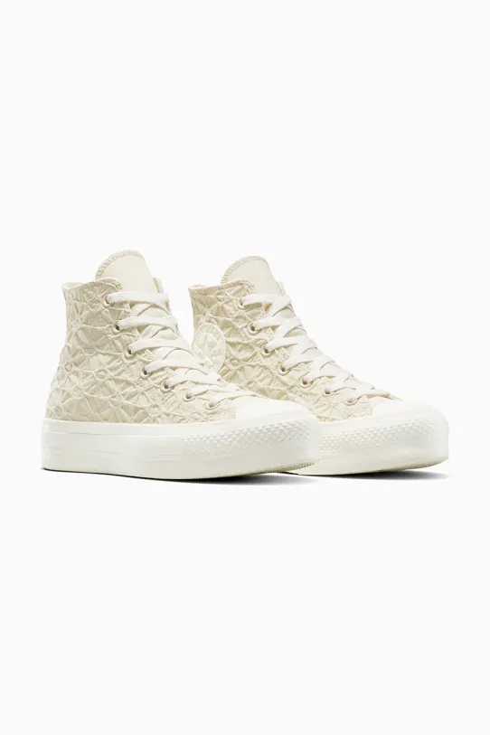 Converse sportcipő Chuck Taylor All Star Lift A13523C bézs SS25