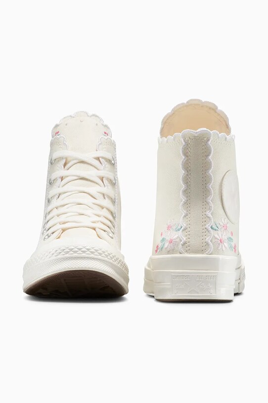 Încălțăminte Converse teniși Chuck 70 A13541C alb