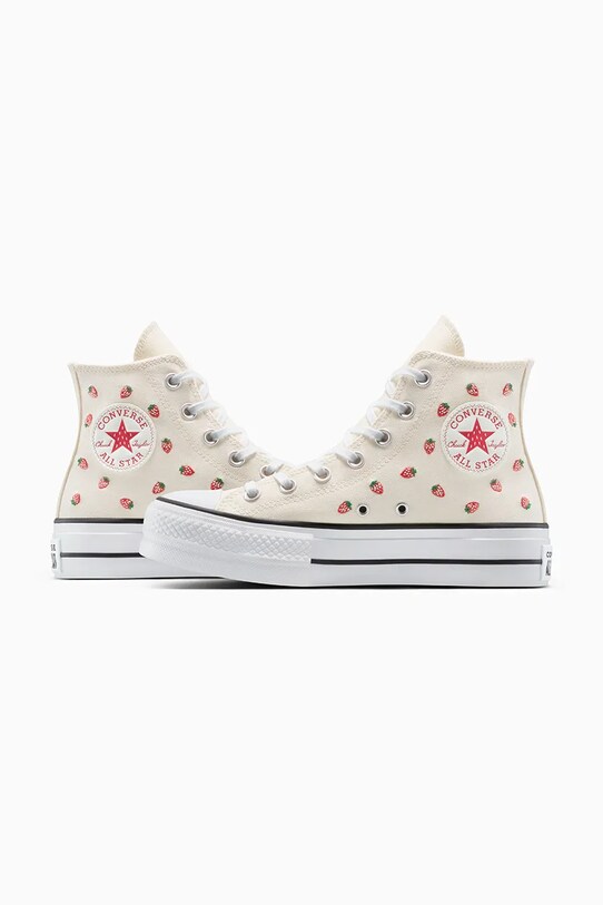 Converse teniși Chuck Taylor All Star Lift bej A14934C