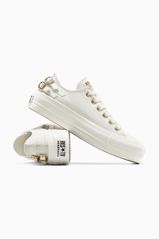 Converse tenisówki Chuck Taylor All Star Lift biały A11866C
