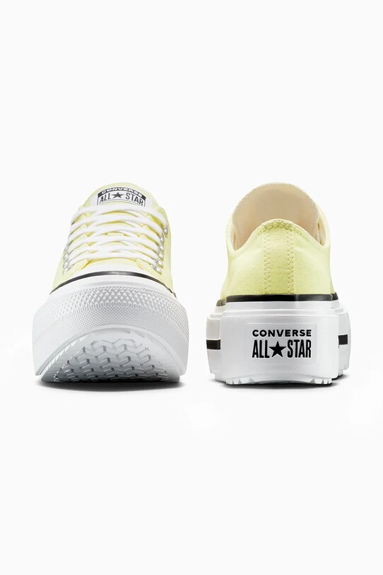 Cipők Converse sportcipő Chuck Taylor All Star Lift Double Stack A16283C sárga