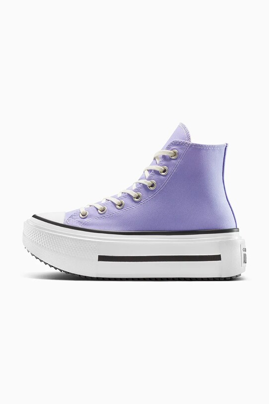 Converse sportcipő Chuck Taylor All Star Lift Double Stack A15206C lila