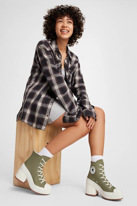 Високи кецове Converse Chuck 70 De Luxe Heel A11899C