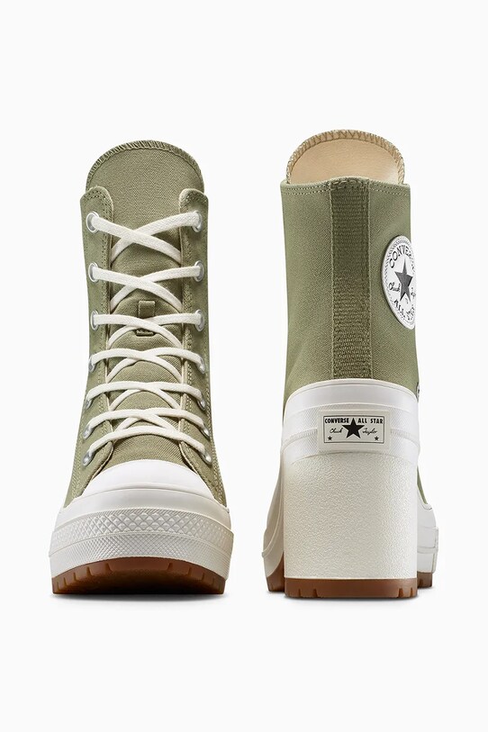 Παπούτσια Πάνινα παπούτσια Converse Chuck 70 De Luxe Heel A11899C πράσινο