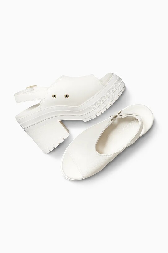 Converse sandale din piele întoarsă Chuck 70 De Luxe Heel Mule A15070C