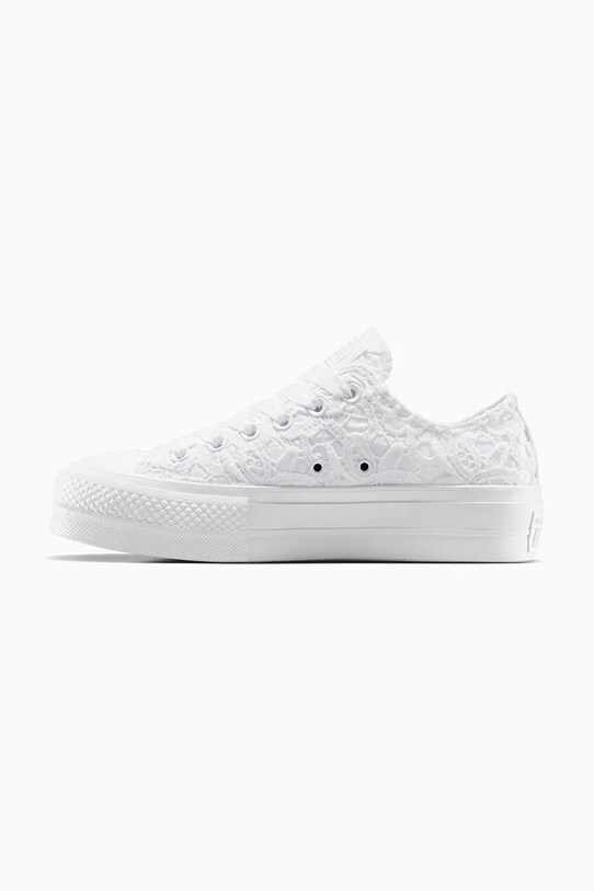 Πάνινα παπούτσια Converse Chuck Taylor All Star Lift A15005C λευκό