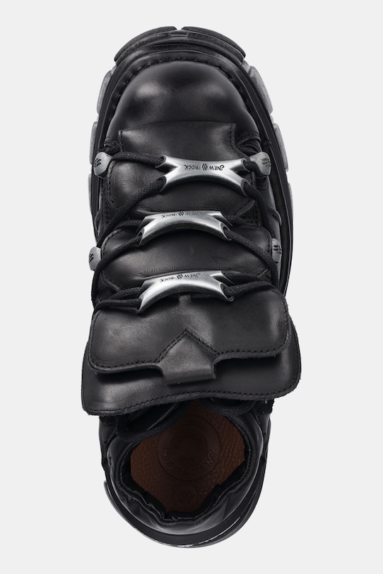 New Rock sneakersy skórzane czarny M.106.C178