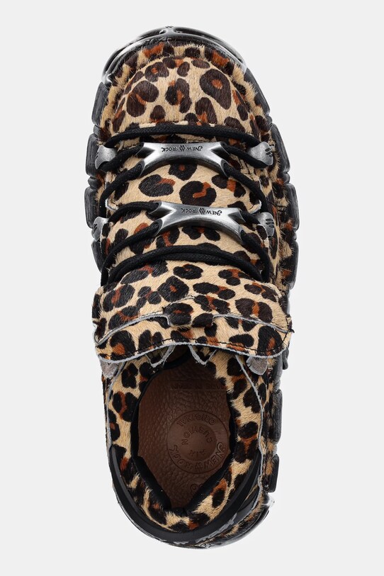 New Rock sneakersy zamszowe beżowy M.120N.C71