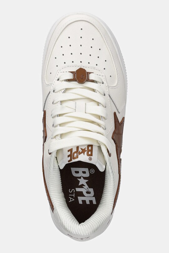 A Bathing Ape sneakers in pelle BAPE STA ICON #1 L bianco 1L30291305