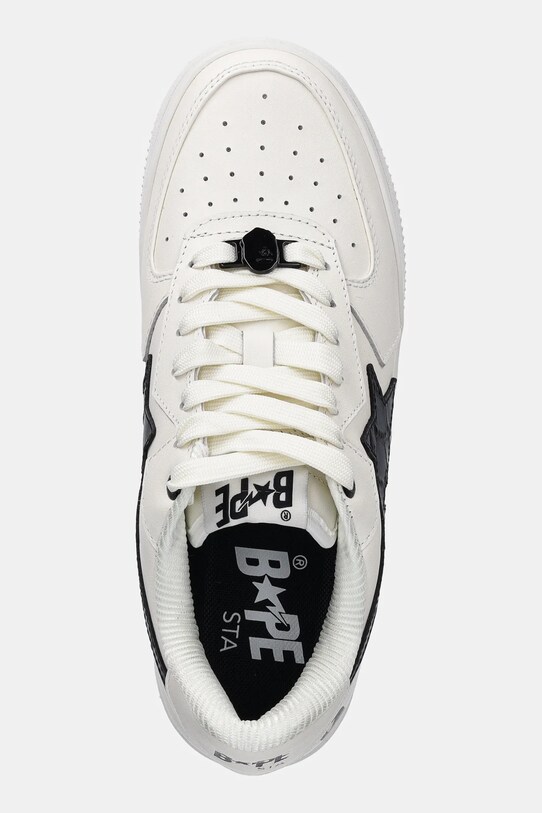 A Bathing Ape sneakersy skórzane BAPE STA ICON #1 L biały 1L30291305