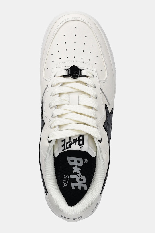 A Bathing Ape leather sneakers BAPE STA ICON #1 L white 1L30291305