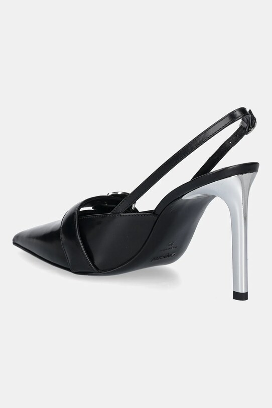 Încălțăminte Coperni stilettos de piele Slingback Belt Heel COPSH82F6052 negru