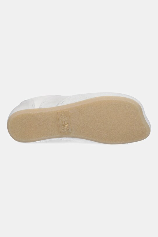 Kožené tenisky MM6 Maison Margiela S66WS0106.P6435.T1003 šedá