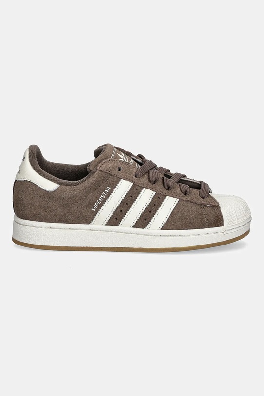 adidas Originals sneakersy zamszowe Superstar II W HQ4915 brązowy AW25