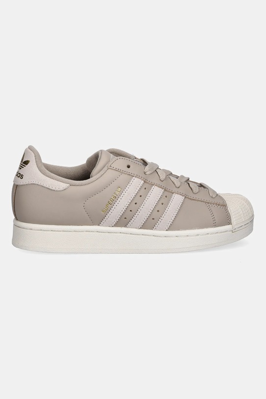 adidas Originals sneakersy skórzane Superstar II W HQ4918 beżowy AW25