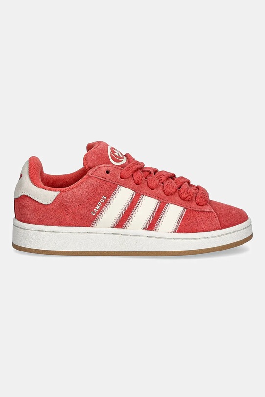 Semišové tenisky adidas Originals Campus 00S W JQ5805 červená AW25