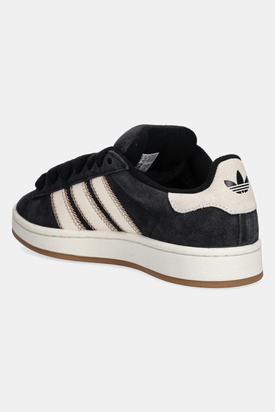 Încălțăminte adidas Originals sneakers din piele întoarsă Campus0S W JQ5806 negru