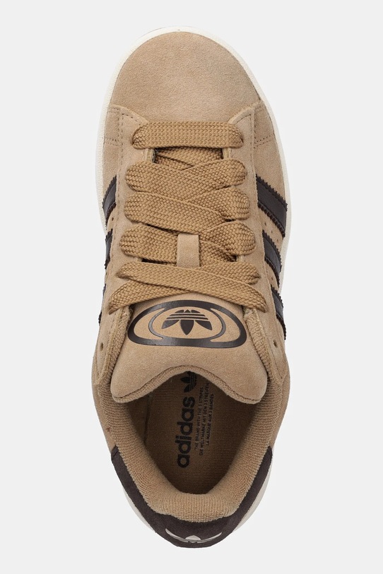 adidas Originals sneakersy zamszowe Campus 00S W zielony JQ8289
