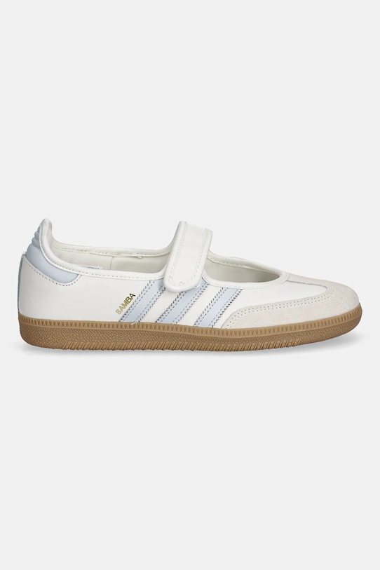 adidas Originals leather ballet flats Samba Jane W JR7339 beige AW25