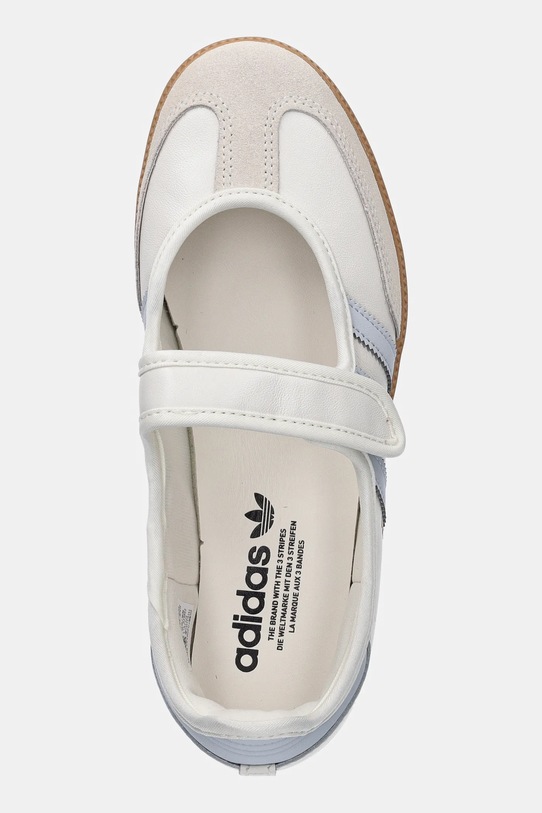 adidas Originals leather ballet flats Samba Jane W beige JR7339