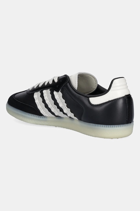 Obuwie adidas Originals sneakersy skórzane Samba OG W JR8831 czarny