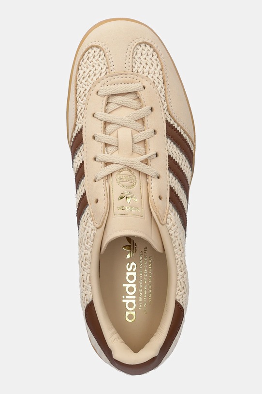 adidas Originals sneakersy Gazelle Indoor W beżowy JS1418