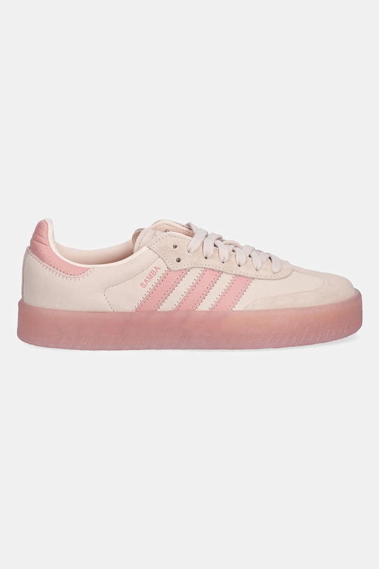 Semišové tenisky adidas Originals Sambae W JS3956 růžová AW25