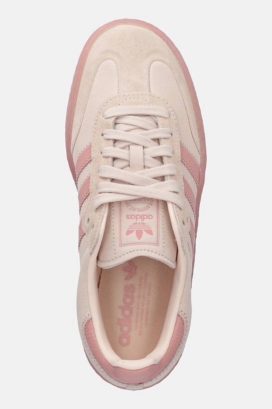 adidas Originals sneakersy zamszowe Sambae W różowy JS3956