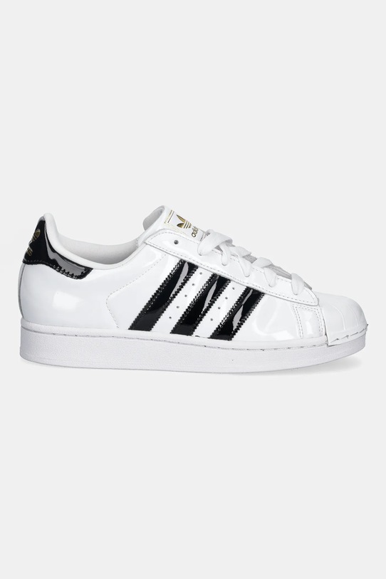 adidas Originals sneakersy skórzane Superstar II W JS4010 biały AW25