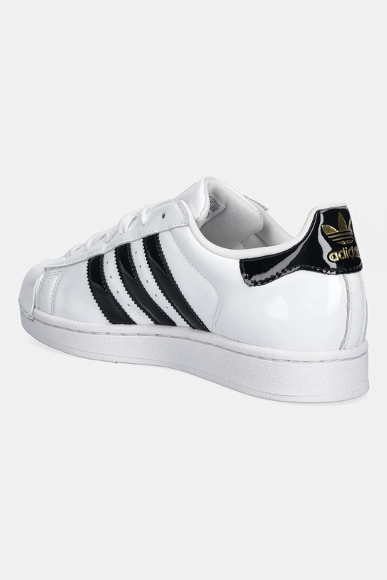 Obuwie adidas Originals sneakersy skórzane Superstar II W JS4010 biały