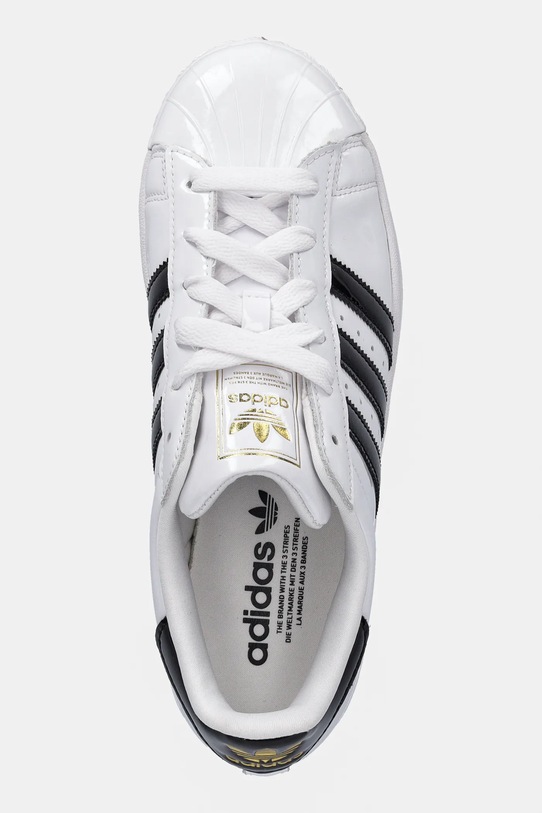 adidas Originals sneakersy skórzane Superstar II W biały JS4010