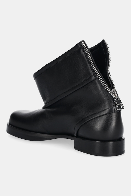 Shoes JW Anderson leather ankle boots Biker Boot BT0101.LA0268 black