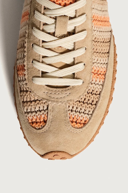 Hoff sneakers BIRD WOVEN BEIGE 12510018 bej