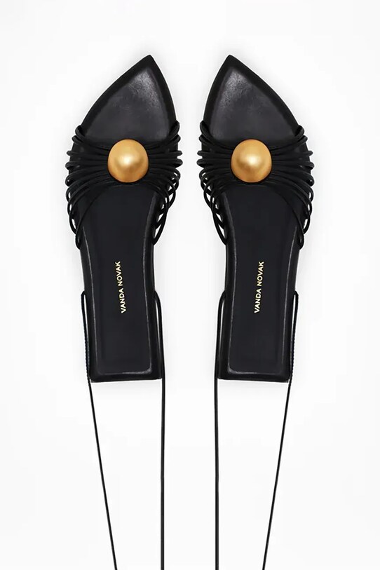Vanda Novak sandali Sienna Deep Black nero Sienna.Deep.Black