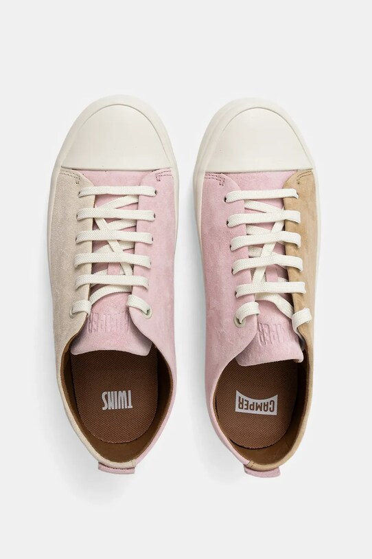 Παπούτσια Σουέτ sneakers Camper TWS K200980.015 μπεζ
