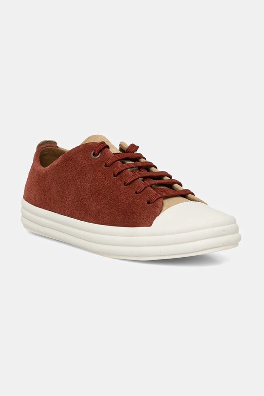 Teniske iz semiša Camper TWS K200980.016 bordo SS25