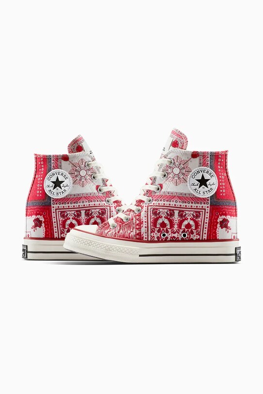 Високи кецове Converse Converse x Isabel Marant Chuck 70 Wedge червен A14802C